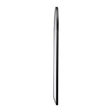 Oikiture Wall Mirror 86x50cm Arched Black