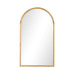 Oikiture Wall Mirror Wooden Frame Arched 86 x 50cm, image 6