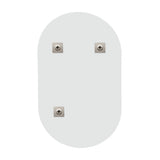 Oikiture Wall Mirror Oval Frameless 84x50cm - Extra Image