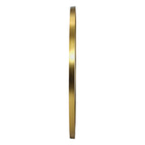 Oikiture 60cm Wall Mirror Round Gold