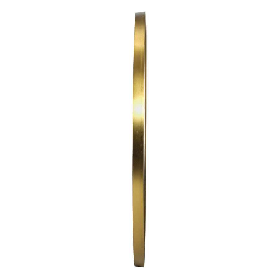 Oikiture Wall Mirror Round 80cm Gold