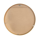 Oikiture Wall Mirror Round 80cm Gold