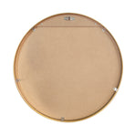 Oikiture Wall Mirror Round 80cm Gold