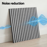 Artiss 10PCS Peel and Stick Wall Panels Tiles 68X68CM Self Adhesive for Home Office Studio Grey - 45-Degree Angle