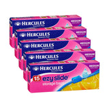 Hercules Ezy Slide Medium Storage Bags 15pk x5 - Top-Down View