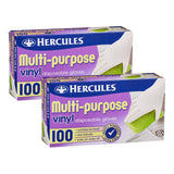 Hercules Multipurpose Vinyl Gloves 100pk x2-2017004937023721472