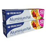 Hercules Aluminium Foil 150mtr x 30cm x2 - Side View