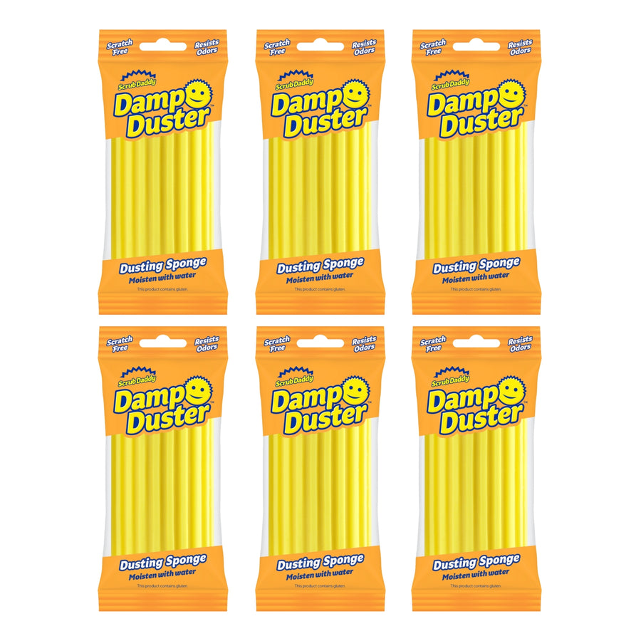 Scrub Daddy Damp Duster - Yellow x6-2017004953763188736