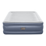 Bestway 203 x 152 x 51cm Tritech Air Mattress Queen Built-in AC Pump - Close-Up Angle