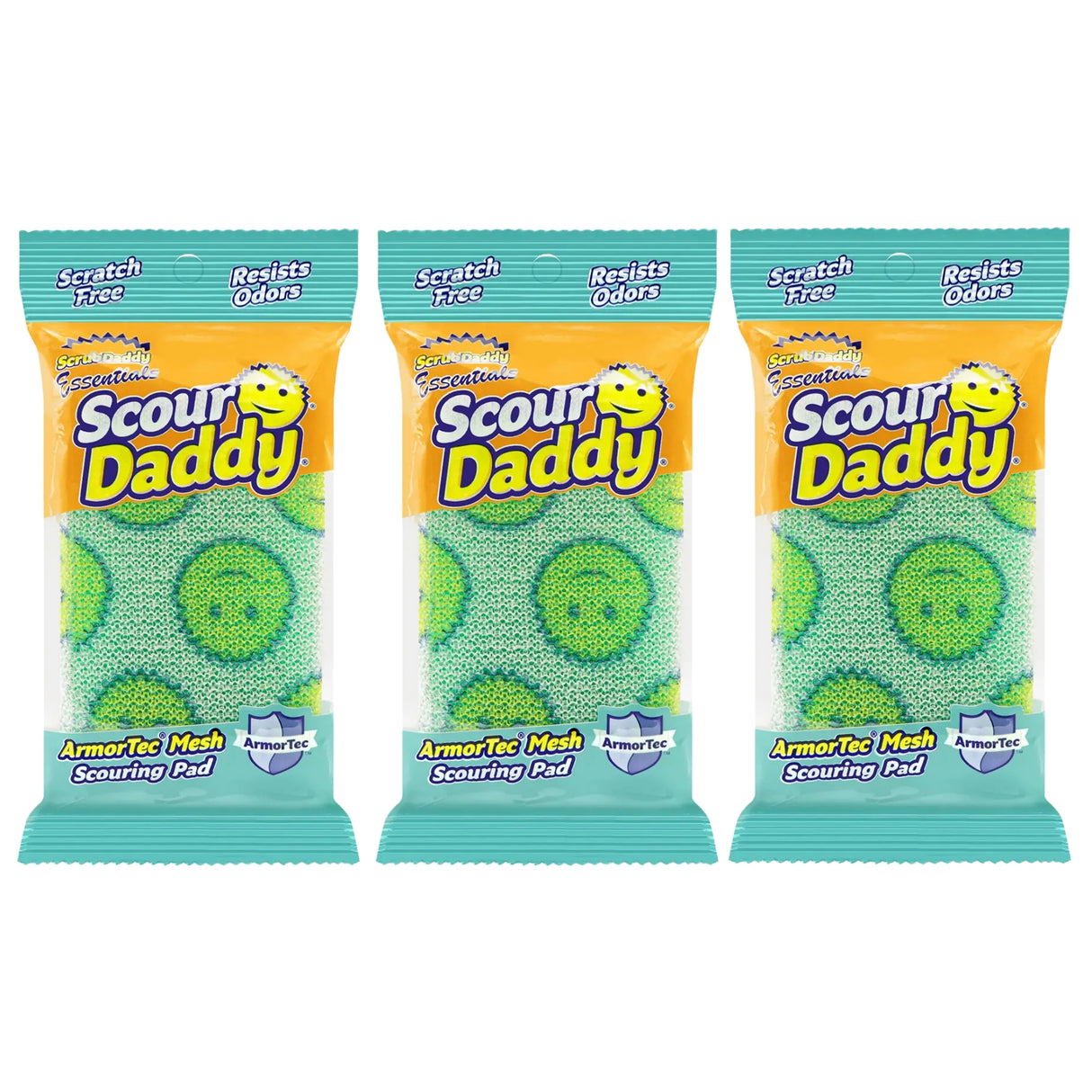 Scrub Daddy Essentials Scour - Green x3-2017004952525869056