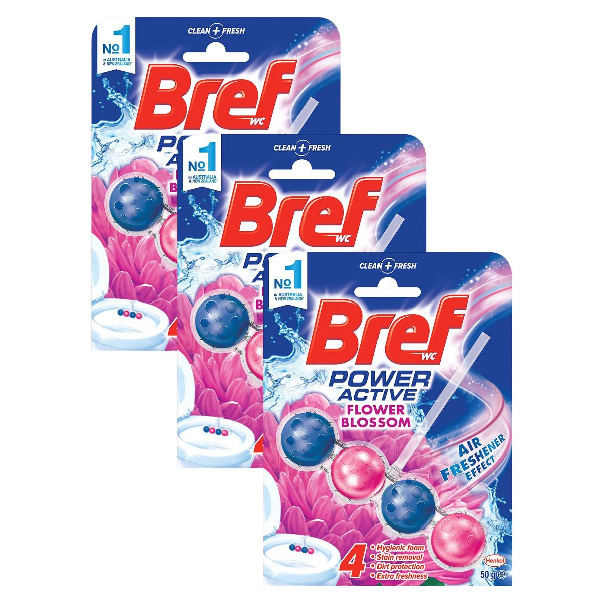 Bref Power Active Fresh Flowers 50g x3-2006732755550998529