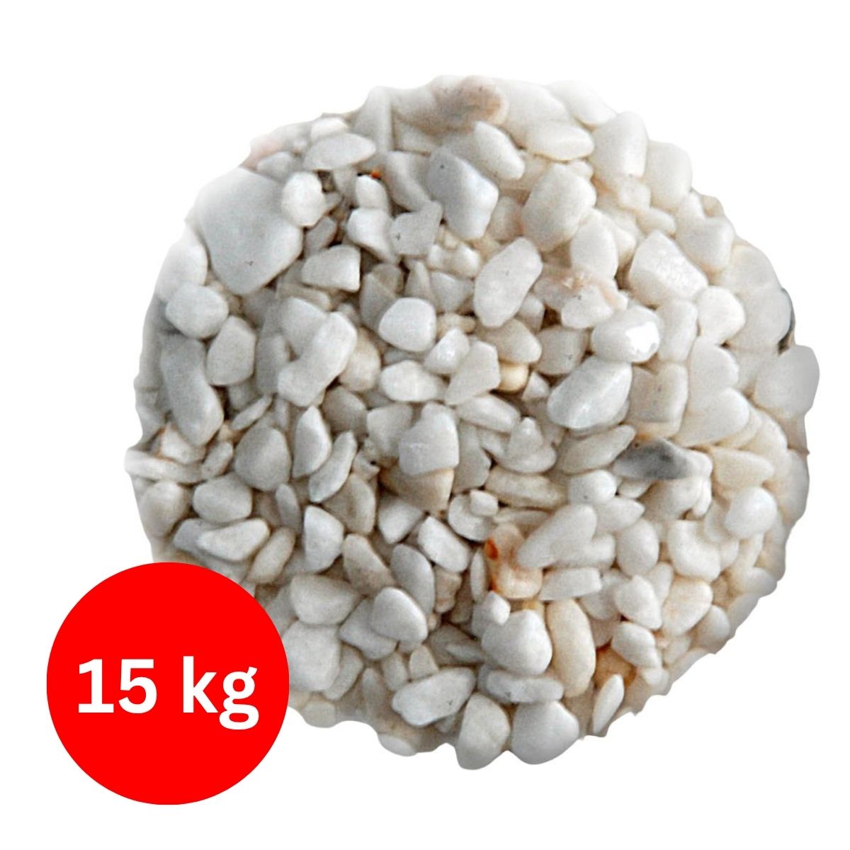 3x Showmaster 4-6mm Snow White Pebbles 5kg-2018816778007875584