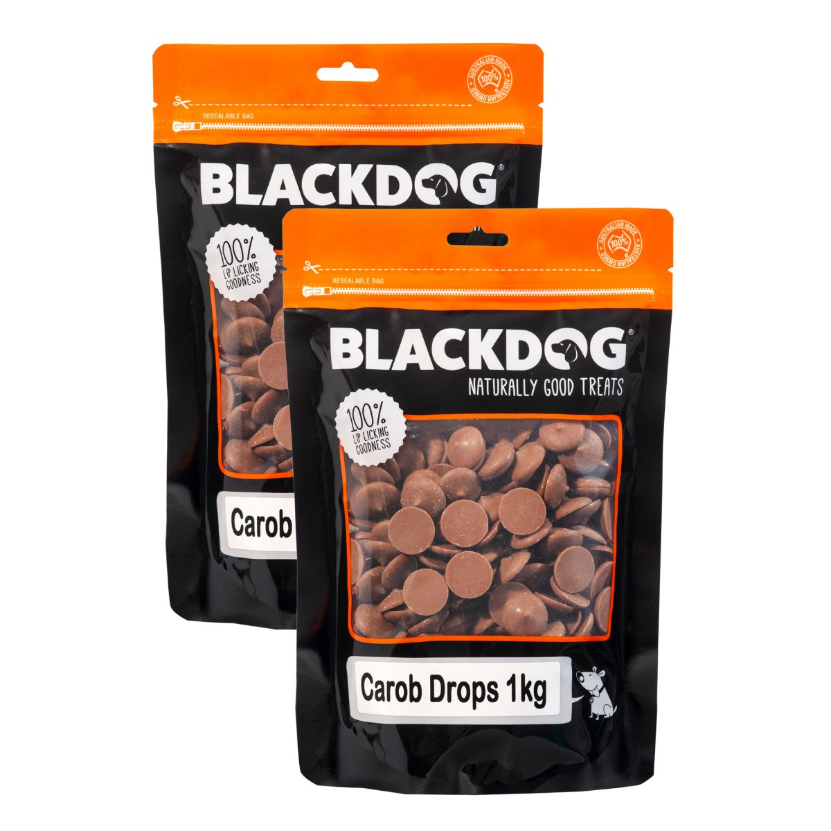 Blackdog Carob Buttons 1kg x 2pk-2006732752430436352