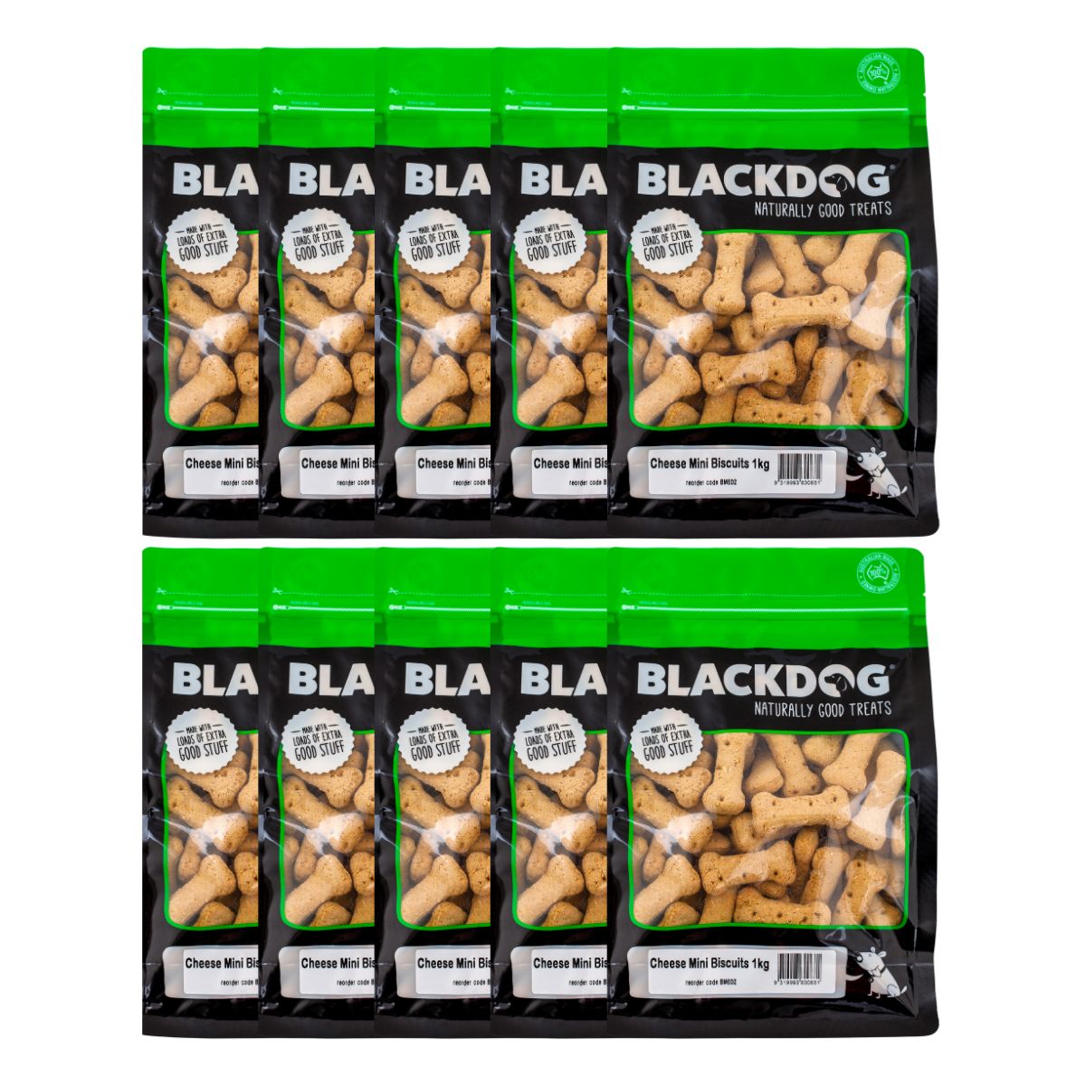 Blackdog Mini Cheese Biscuits 1kg x10-2006732775654297600