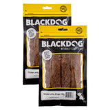 Blackdog Chicken Jerky Straps 150g x 2pk - Side View