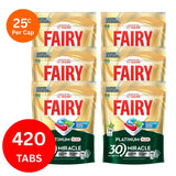 Fairy Platinum Plus x 420 Herbal Breeze Dishwasher Tablets - Side View