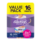 Always Discreet Underwear Night Pants Large 16pk-2006732772101722112