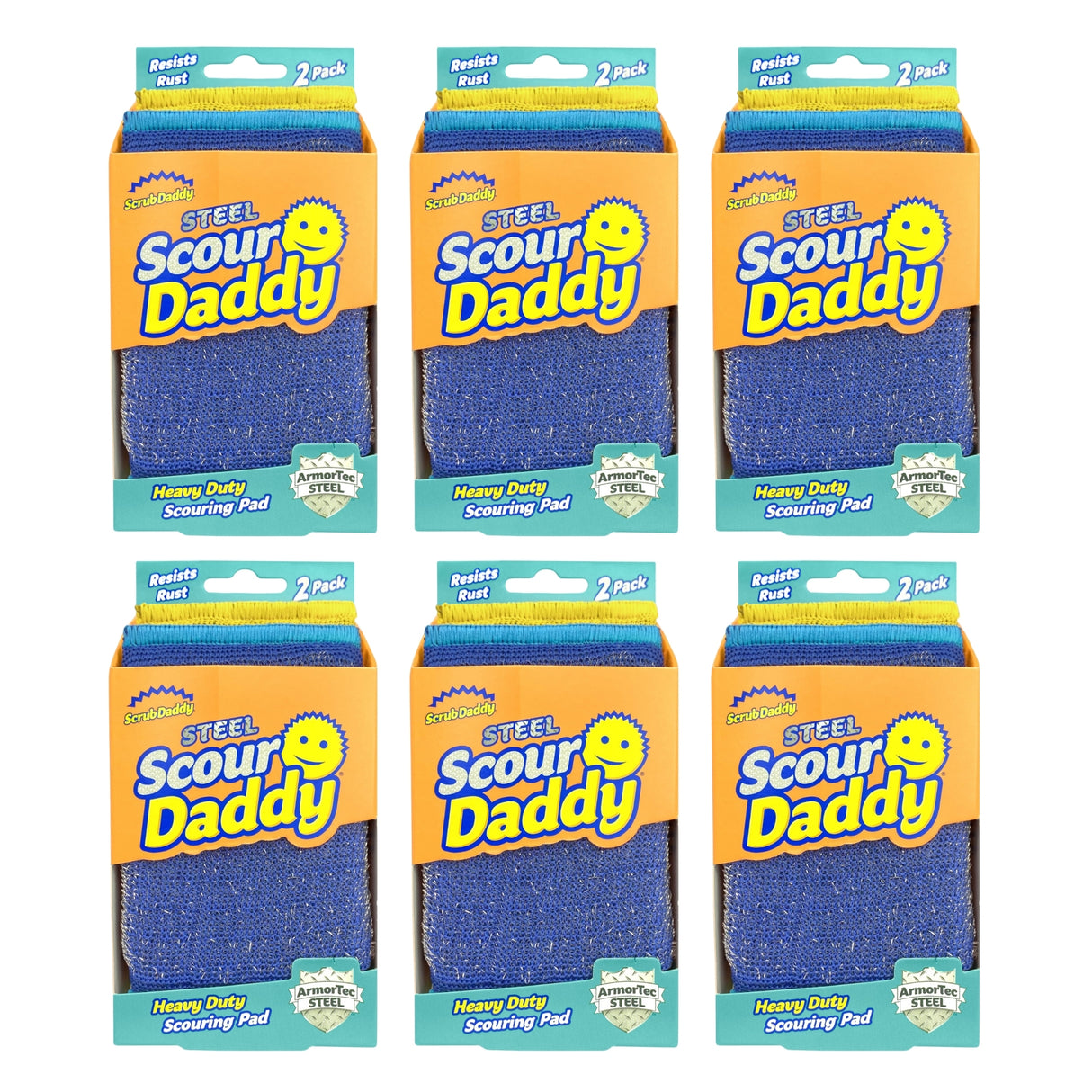 Scrub Daddy Steel Scour 2pk x6-2017004953226317824