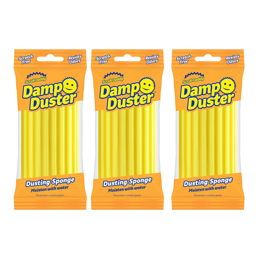 Scrub Daddy Damp Duster - Yellow x3-2017004953628971008