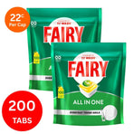 Fairy All In One x 200 Lemon Dishwasher Tablets-2018816716288692224