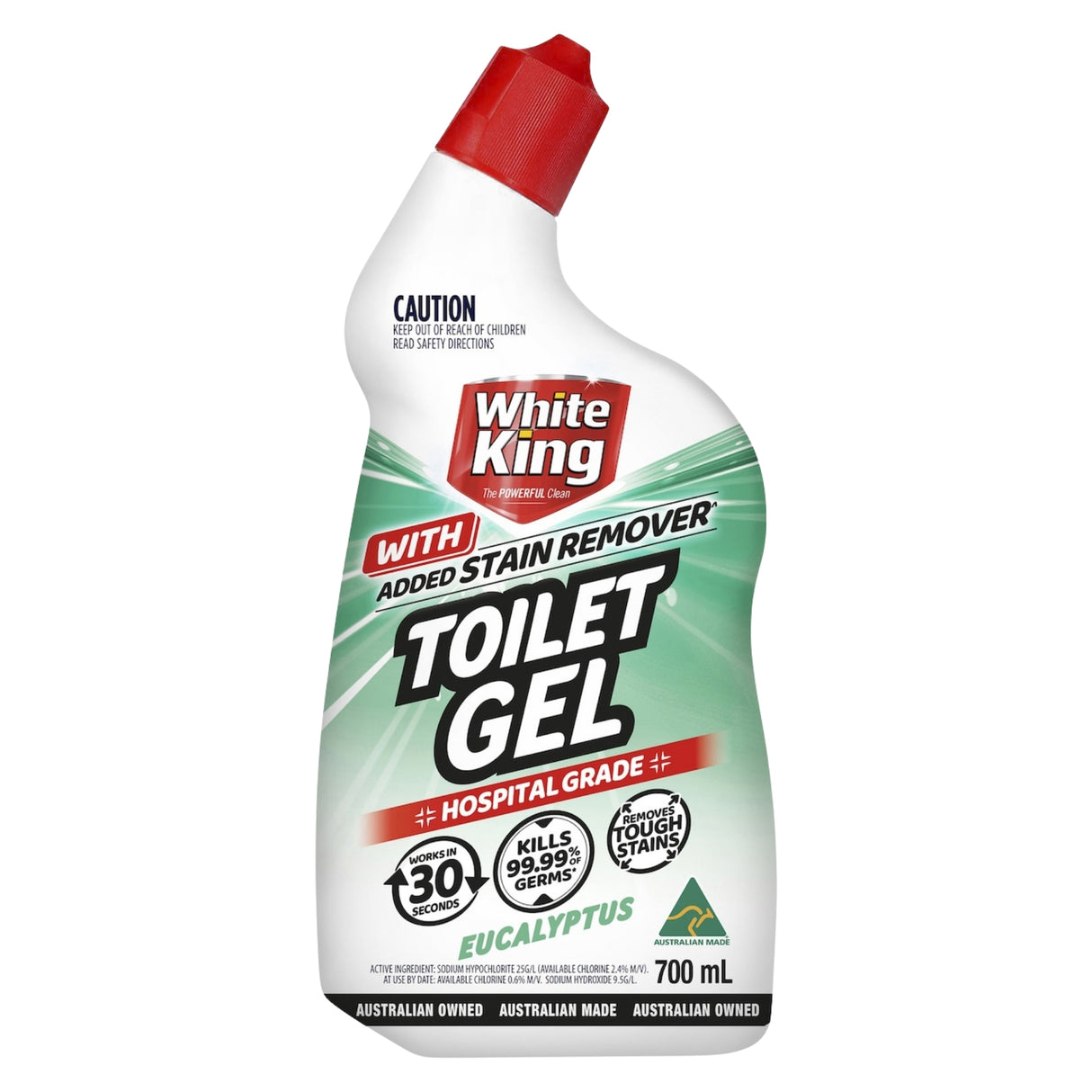 White King Toilet Gel Eucalyptus 700mL-2017004956053278720