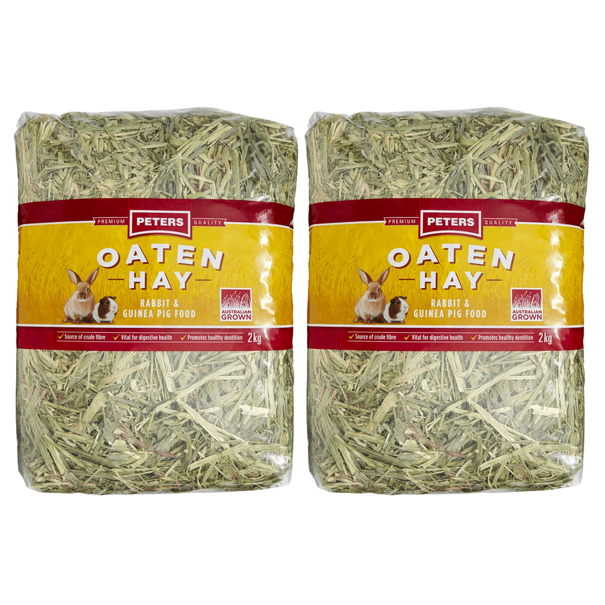 Peters Oaten Hay 2kg x2-2017004950697152512