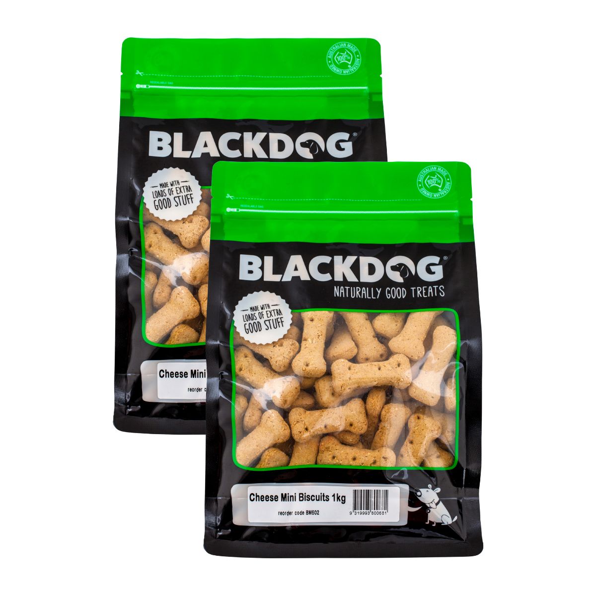 Blackdog Mini Cheese Biscuits 1kg x 2pk-2018816644448653314