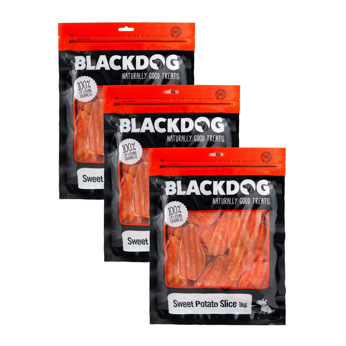 Blackdog Sweet Potato Slice 1kg x 3pk-2018816720940175360