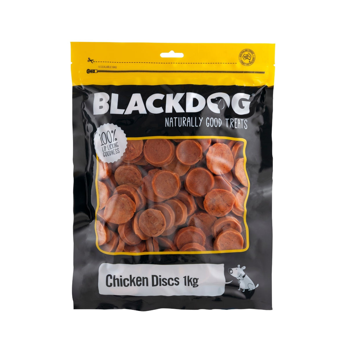 Blackdog Chicken Discs 1kg-2006733401935187968