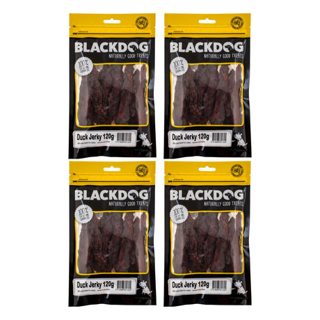 Blackdog Dog Treats Duck Jerkey 120g x4-2006732774580555778