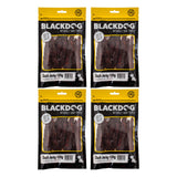 Blackdog Dog Treats Duck Jerkey 120g x4 - Front View