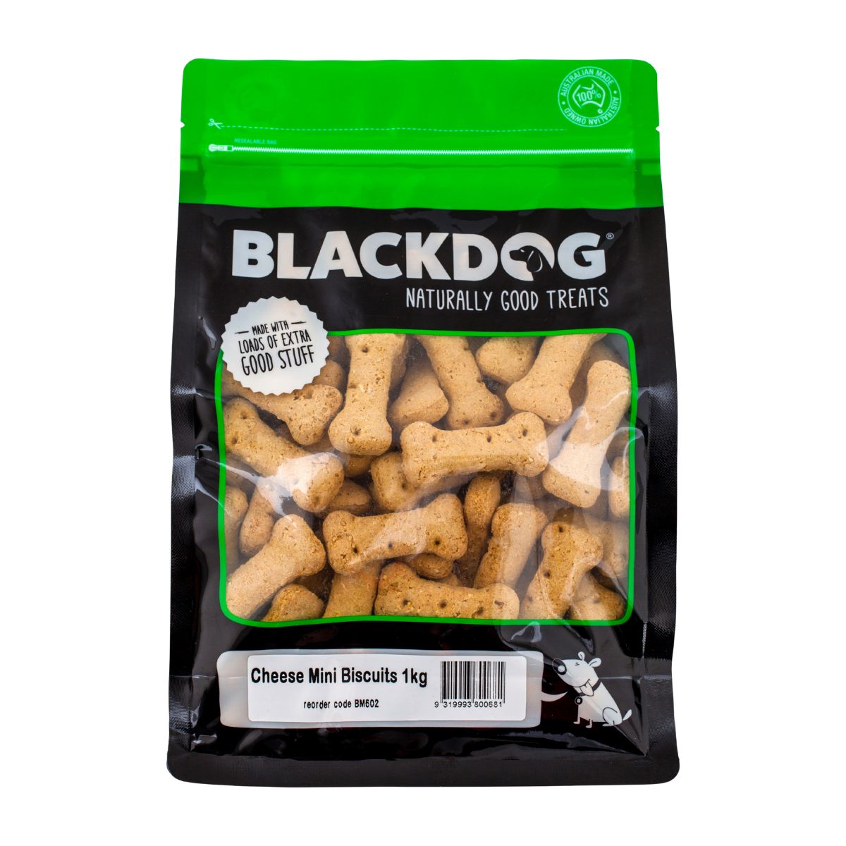 Blackdog Mini Cheese Biscuits 1kg-2018816607060627457