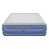 Bestway 203 x 193 x 56cm Tritech Air Mattress King Built-in AC Pump - Rear View