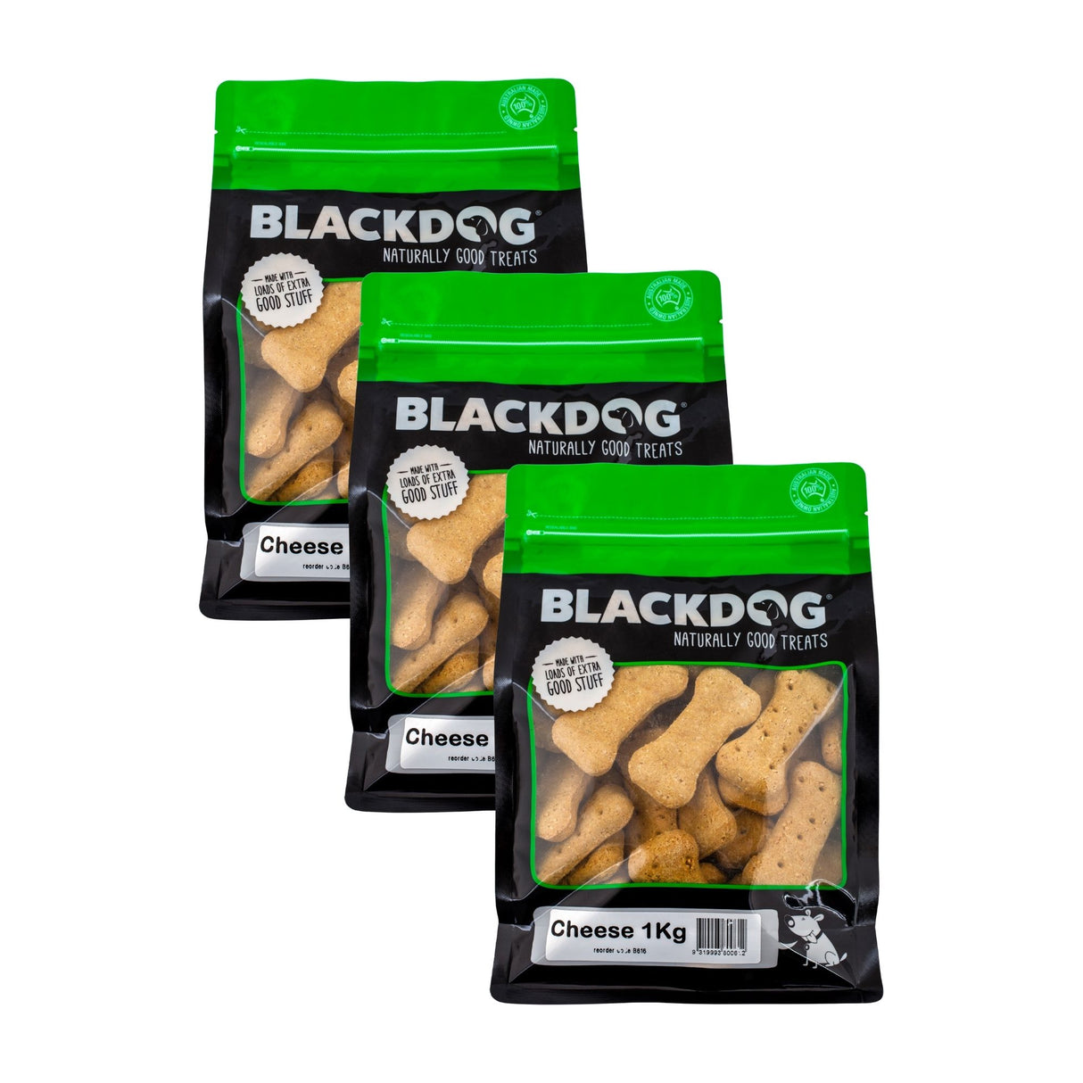 Blackdog Cheese Biscuits 1kg x 3pk-2018816664539369473