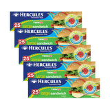 Hercules Large Sandwich Bags 25pk x5 - Side View
