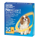 NexGard Spectra Dogs 3.6-7.5kg 6pk-2018816668981137408