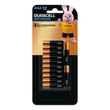 Duracell Optimum AAA Batteries 12pk - Front View
