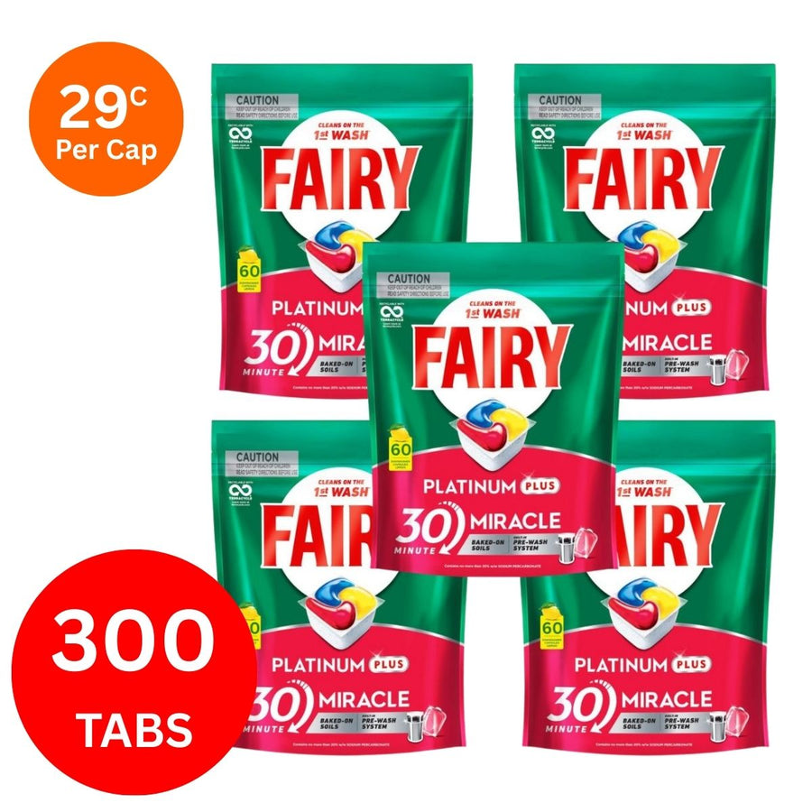 Fairy Platinum Plus x 300 Lemon Dishwasher Tablets-2018816845146099712
