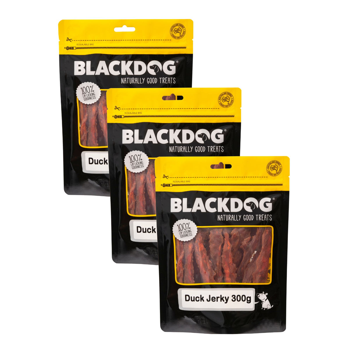 Blackdog Duck Jerky 300g x 3pk-2006733407333257217