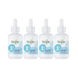 4x Simple Booster Serum 3% Hyaluronic Acid and B5 - Front View
