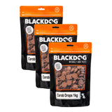 Blackdog Carob Buttons 1kg x 3pk - Side View