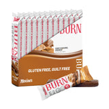 Maxines Burn Caramel Crunch Bar 12x40g - Side View