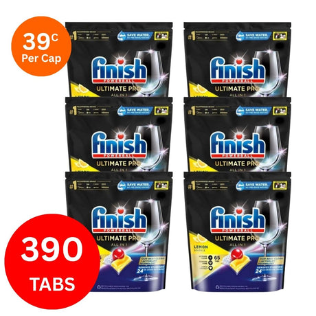 Finish Ultimate Pro x 390 Lemon Dishwasher Tablets-2006732782755254272