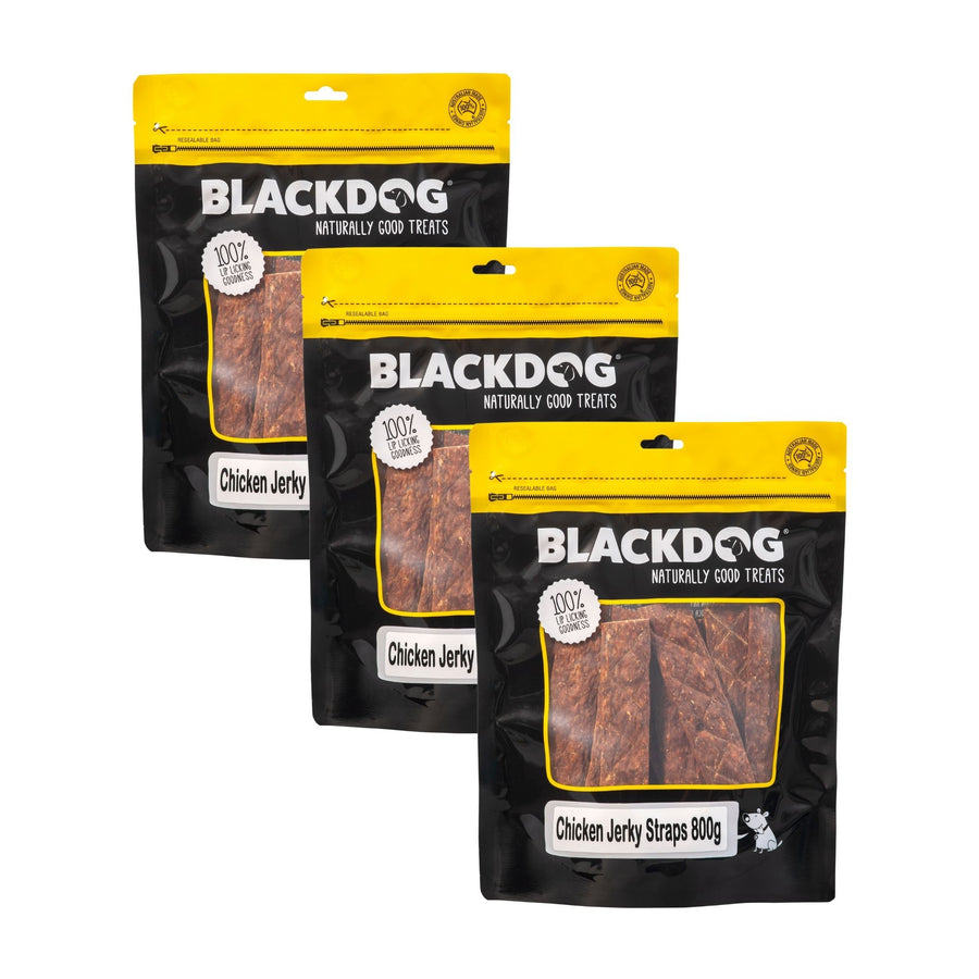 Blackdog Chicken Jerky Straps 800g x 3pk-2018816703814832129