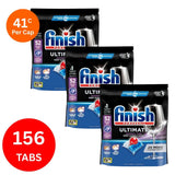 Finish Ultimate x 156 Dishwasher Tablets - Top-Down View