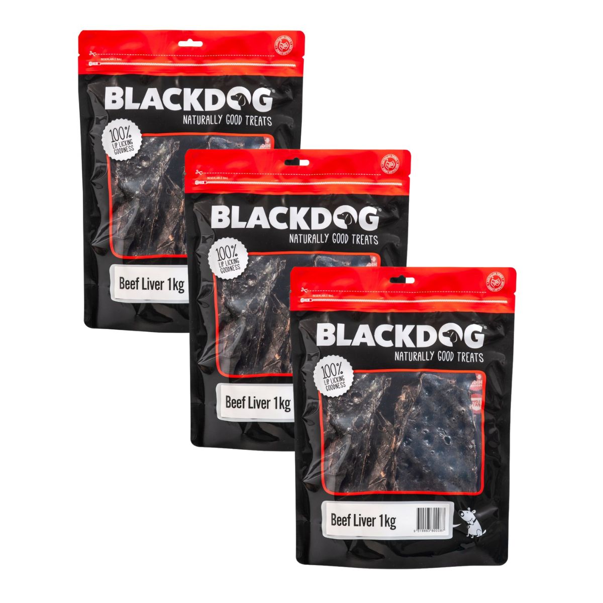 Blackdog Beef Liver 1kg x3-2017015746638516224