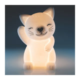 Lil' Dreamers Cat Soft Touch LED Light - Side View