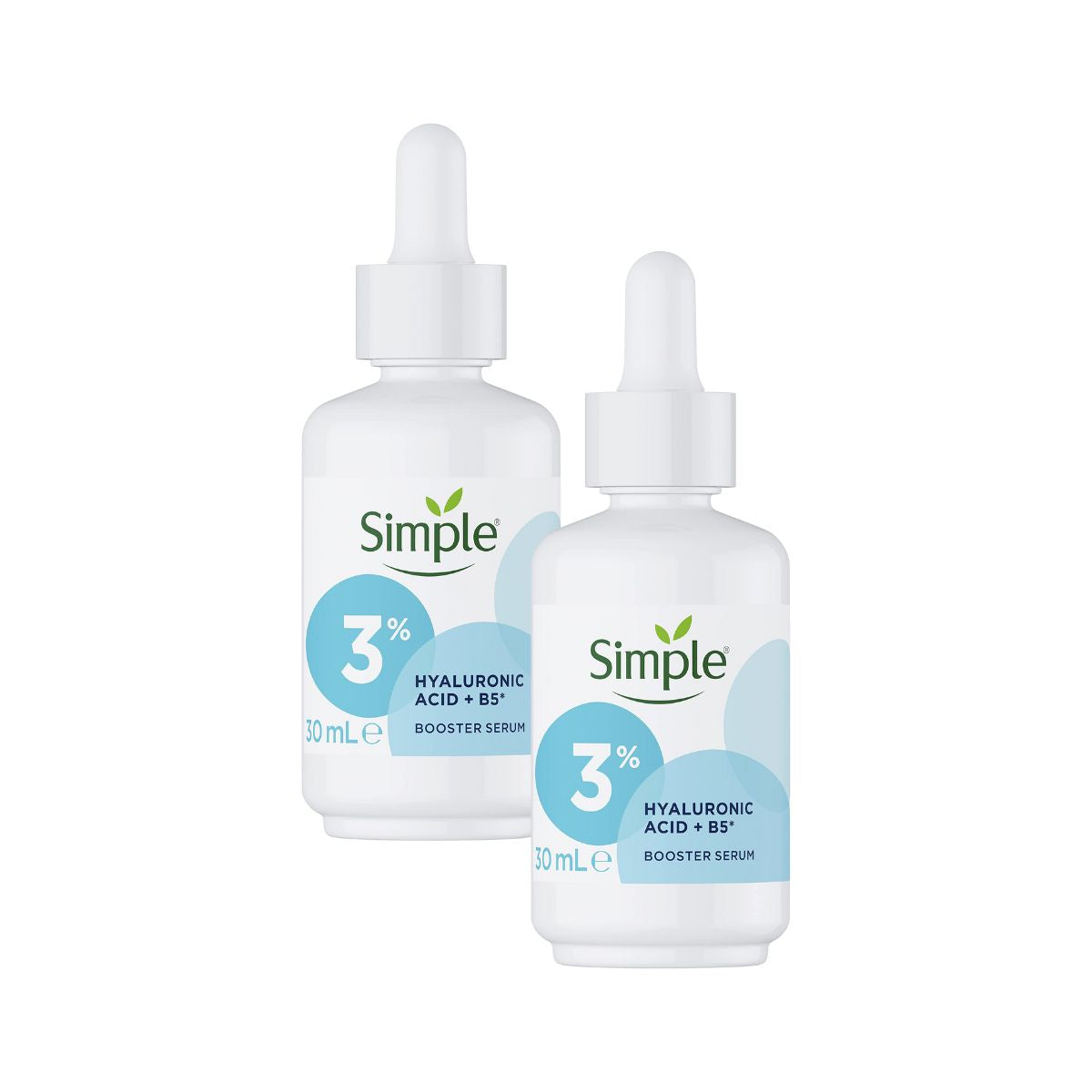 2x Simple Booster Serum 3% Hyaluronic Acid and B5-2006732792507011072