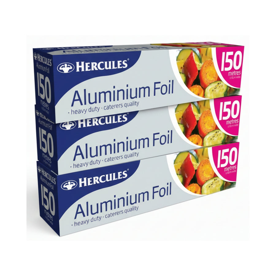 Hercules Aluminium Foil 150mtr x 30cm x3-2017004935538937856