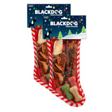 2x Blackdog 15pc Christmas Stocking - Front View